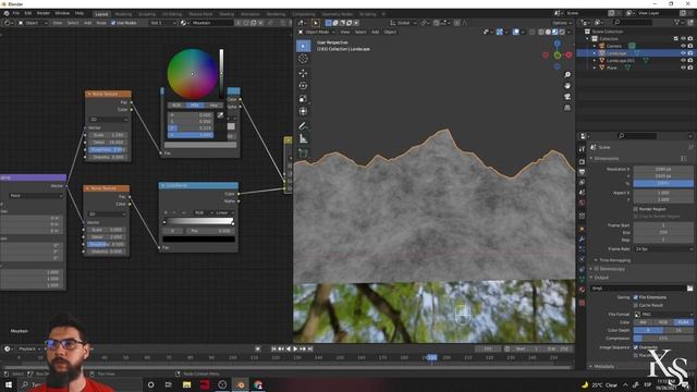 Blender Real Night Sky tutorial смотреть онлайн