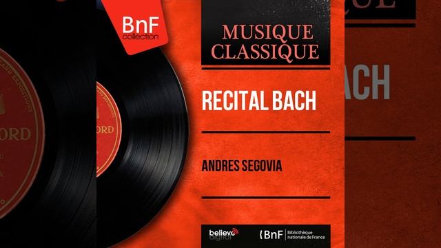 Sonata For Solo Violin No. 1 In G Minor, BWV 1001: Sicilienne (Transcribed For Solo Guitar By...