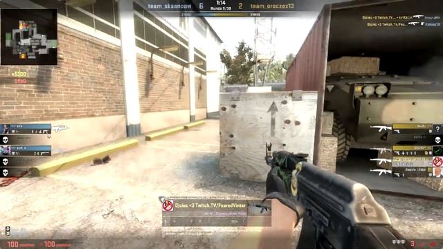 CS:GO ACE [AK-47] DE_CACHE смотреть онлайн