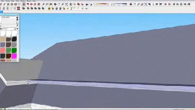 SketchUp - Create a House Model from a Plan - Part 3 смотреть онлайн