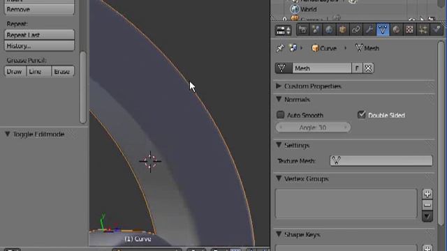 Introduction to using curves in Blender - part 2 - Aparima Blender Club смотреть онлайн