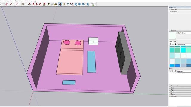 Untitled SketchUp Pro 2022 10 days left in TRIAL 2566 02 23 15 06 23 смотреть онлайн