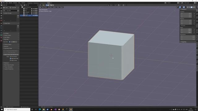 Blender 2.92 Custom Split Normals and Hardening смотреть онлайн