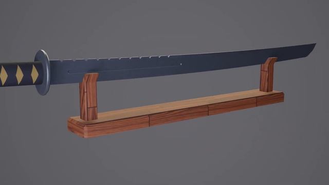 Blender Samurai Sword смотреть онлайн