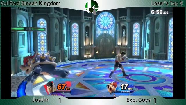 GSK4 - Justin (Mario, Little Mac) Vs. Experimental Guys (Bowser) - SSBU Losers Quarters смотреть онлайн