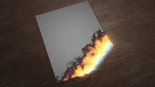 paper burn procedural Texture in blender 2.93 / No simulation смотреть онлайн