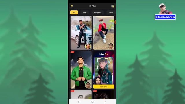پہ فلم او گانا کی خپل مخ ولگوئ Mivo app se face changing video kaise banaye free смотреть онлайн