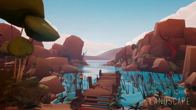 UNREAL - Low Poly Series: Landscape Day смотреть онлайн