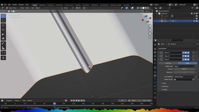 How to use bevel modifier in blender смотреть онлайн