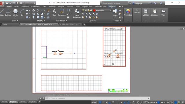 Formatação de prancha de desenho em AutoCAD (layout) смотреть онлайн