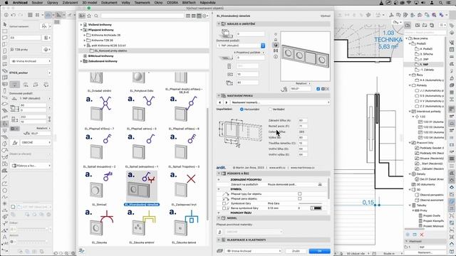 Aktualizace knihovny koncových prvků elektro pro Archicad 25/26 (verze 3.0) смотреть онлайн