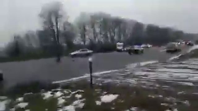 Моторошна аварія біля Писарівки: Dacia врізалась у Chevrolet та Citroen. Є загиблий смотреть онлайн