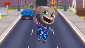 Том со змейкой собирает золото Talking Tom Gold Run| Мультфильм бегалки для детей