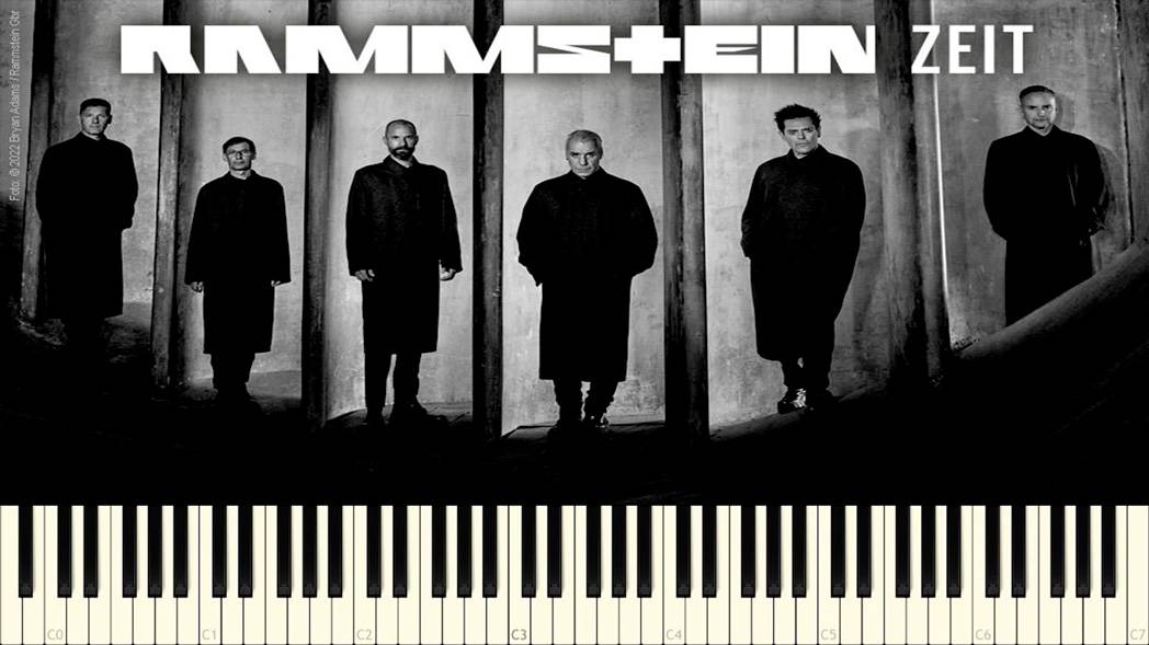 Rammstein - Die Zeit .Разбор Мелодии (Tutorial)