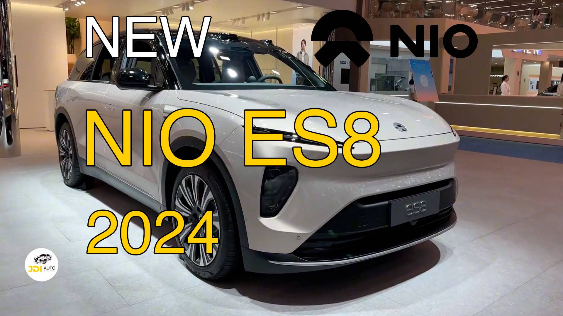 Новый NIO ES8 2024 года. Видео обзор. смотреть онлайн