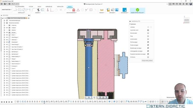 Konstruieren-Online - Top-Down-Design - Autodesk Fusion 360 - Tutorial deutsch смотреть онлайн