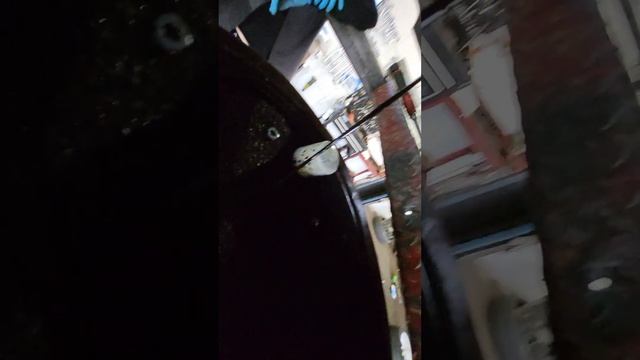 Pulling the drain plug after a kerosene motor flush смотреть онлайн
