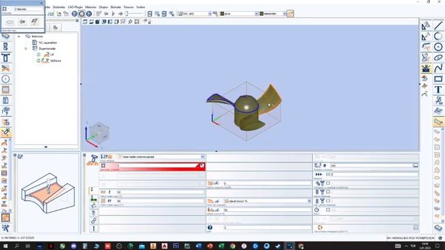 Woodwop 5 axis. ship propeller drawing смотреть онлайн