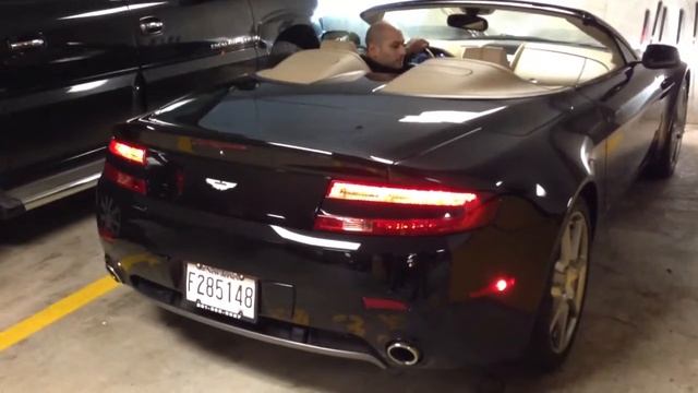 2008 Austin Martin V8 Vantage Exhaust sound смотреть онлайн