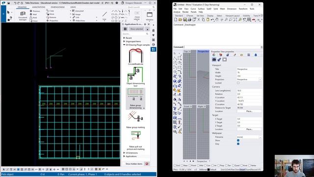 Grasshopper-Tekla Drawing Link Plugins смотреть онлайн