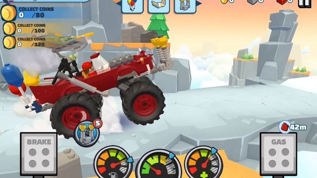 LEGO Hill Climb Adventures - New JUMP Event and New Map Unlocked / GamePlay Walkthrough #1 смотреть онлайн