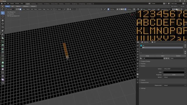 Tutorial - How Make Matrix Display with Blender 2.80 in Few Minutes смотреть онлайн