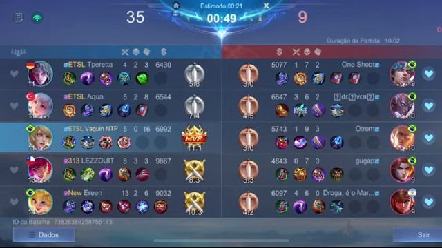 GLORIA MITICA MLBB BRAZUCA смотреть онлайн