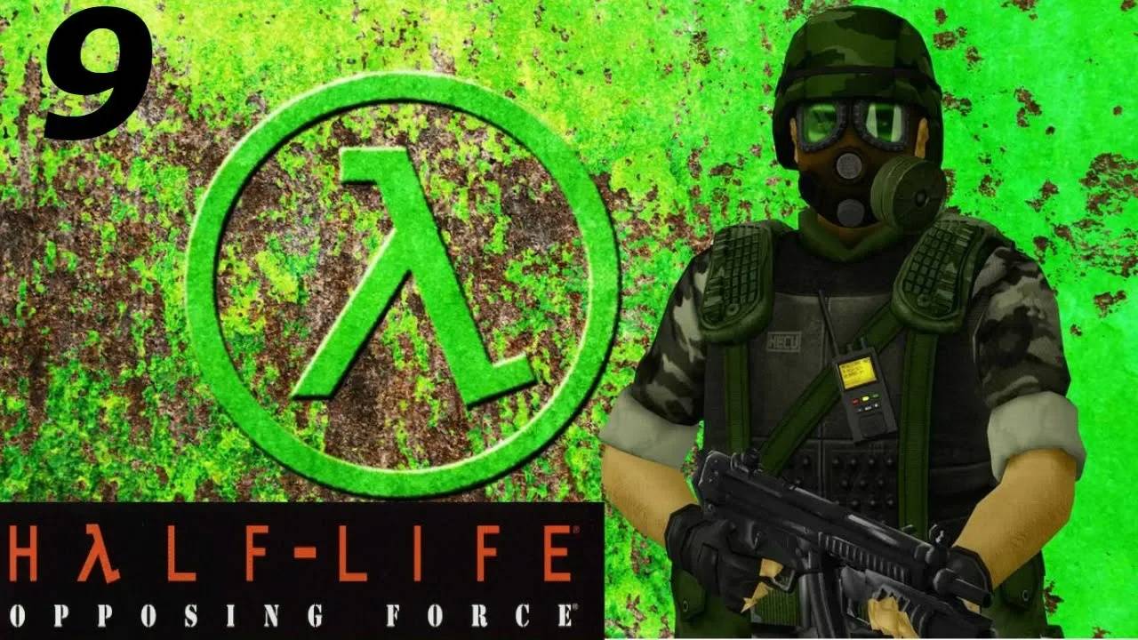 Прохождение Half-Life: Opposing Force #9 (FOXTROT UNIFORM)