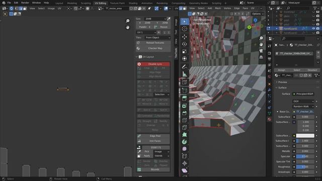 Blender unwrapping process 01 смотреть онлайн