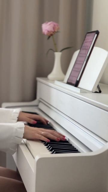 Любишь играть на фортепиано для души? Читай описание или закреп #пианино #фортепиано #ноты #piano смотреть онлайн