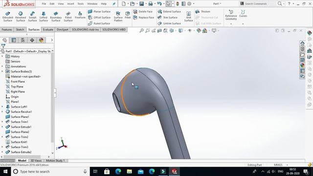 solidworks tutorials for beginners How to design earphones in solidworks | Design Apple Airpods смотреть онлайн