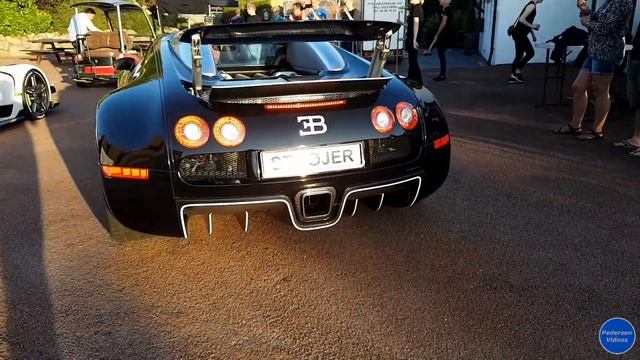 Bugatti Veyron W16 1001hp Engine sound смотреть онлайн