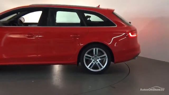 KX14OMW AUDI A4 AVANT TDI S LINE START/STOP RED 2014, Derby Audi смотреть онлайн