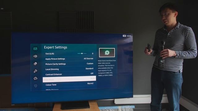 Samsung Q950TS 8K QLED TV Unboxing + Picture Settings смотреть онлайн