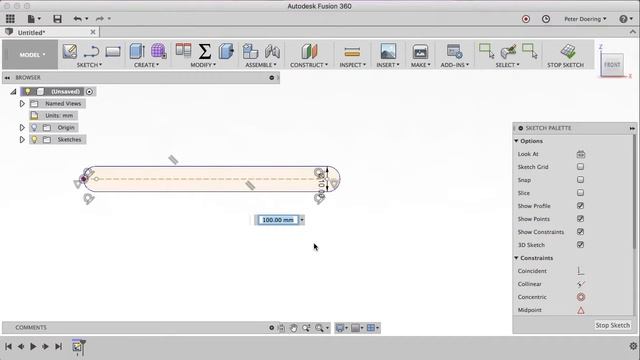 Fusion 360 - bug & crash when trimming slot смотреть онлайн