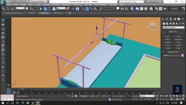3ds max swimming pool corona render tutorial part 1 смотреть онлайн