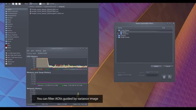 Intro RenderMan Utility Manager - Hyperion Denoise смотреть онлайн