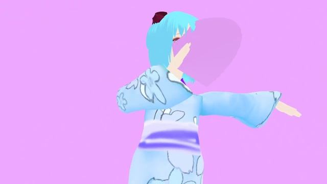 【Vroid】Blenderで踊ってみた【Wiggle bone2】 смотреть онлайн