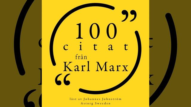 Chapter 1.4 - 100 citat från Karl Marx смотреть онлайн