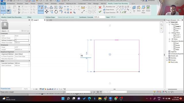 03 Revit MEP Step by Step (Chapter 1 Architecture Modeling) 1-2 Create First Floor Slab смотреть онлайн