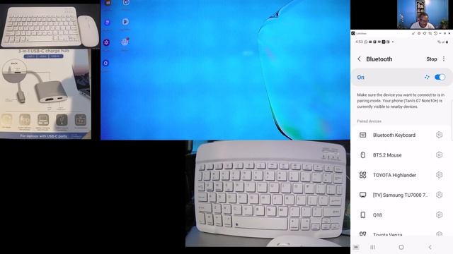 Part 1- Using Samsung DEX to cast a PC-like experience to your Tv or monitor(Pairing video) смотреть онлайн
