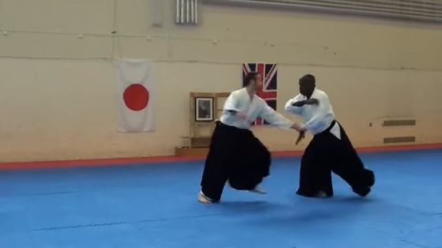 Айкикай Великобритании. Практика с гостем (инструктором) Сигеру Сугаварой (2014) - ч 3