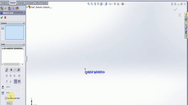 #SOLIDWORKS TUTORIAL FOR BEGINNERS 14 TEXT# смотреть онлайн