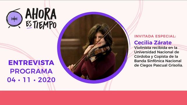 Entrevista Cecilia Zarate - Programa 04/11/2020 Ahora es Tiempo смотреть онлайн