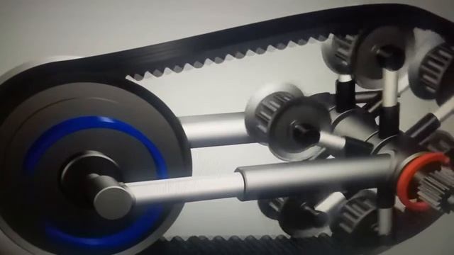 Cvt drive system in solid work смотреть онлайн