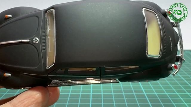 Unboxing Kinsmart 1967 Volkswagen Classical Beetle Matte Black 1:32 KT5057M Miniatur Mobil VW Kodok смотреть онлайн