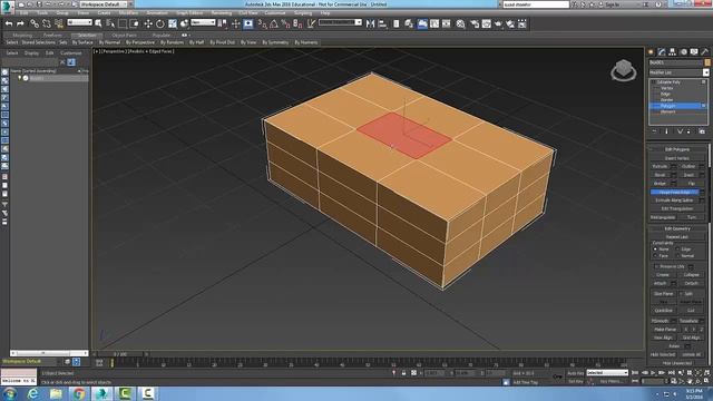 3ds Max 08-46 Editable Poly Edit Polygons Rollout Hinge From Edge смотреть онлайн