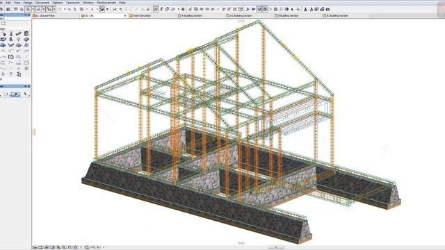 Project part 3 (create rebar & stirrup in archicad) смотреть онлайн