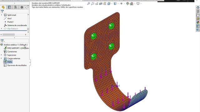 SOLIDWORKS Premium 2018 x64 Edition PIPE SUPPORT SLDPRT 27 02 2020 02 58 51 p m смотреть онлайн