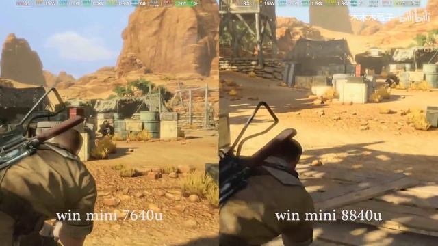 GPD win mini 7640U/8840U comparison смотреть онлайн